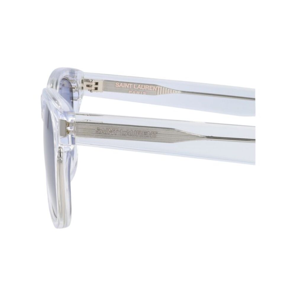 Saint Laurent Square-Frame Acetate Sunglasses Clear Unisex-Adult - Picture 4 of 6